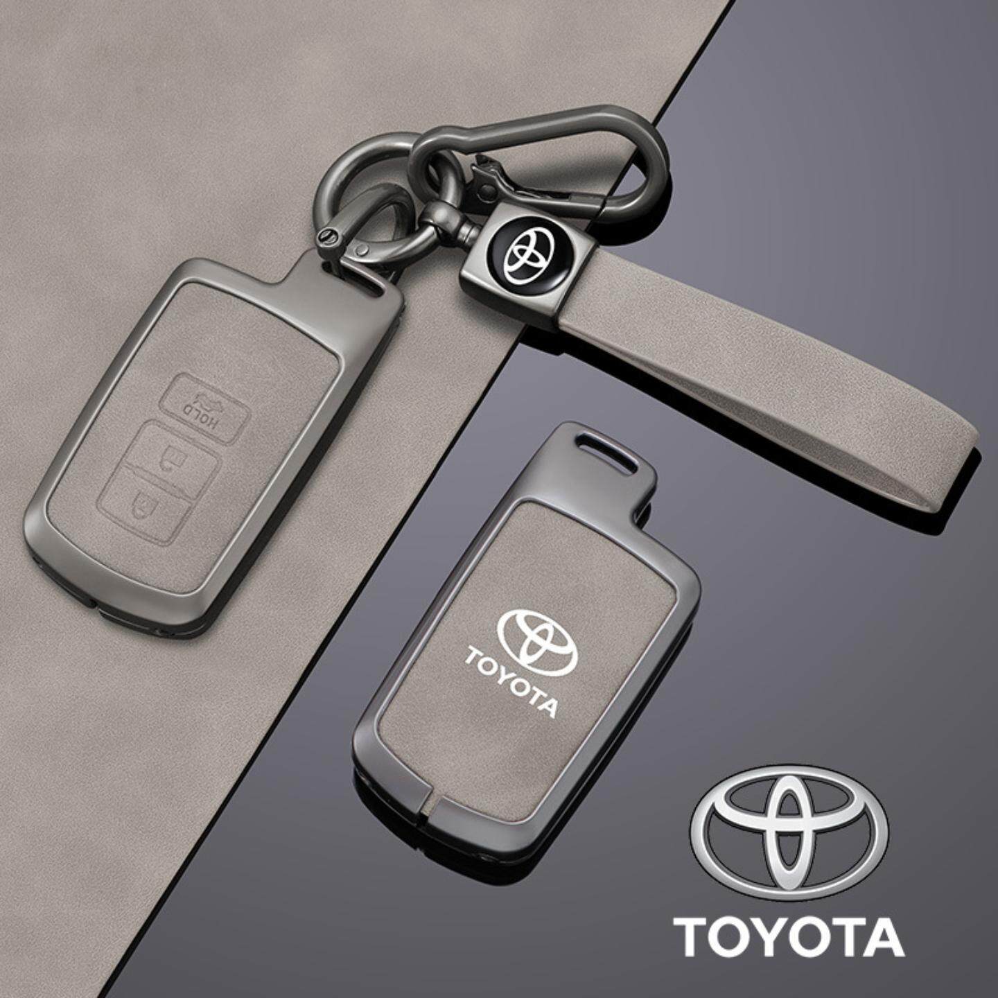 适用于老款丰田凯美瑞车钥匙套陆巡5700凯美瑞中东版V8保护壳包扣