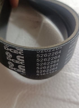 实用天锦KR245康明斯ISDE230马力发动机风扇皮带5262264/8PK2097
