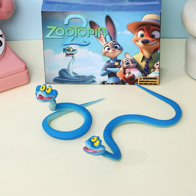 疯狂动物盖瑞新款解压盲盒模型zootopia一条蛇全身可动送男生