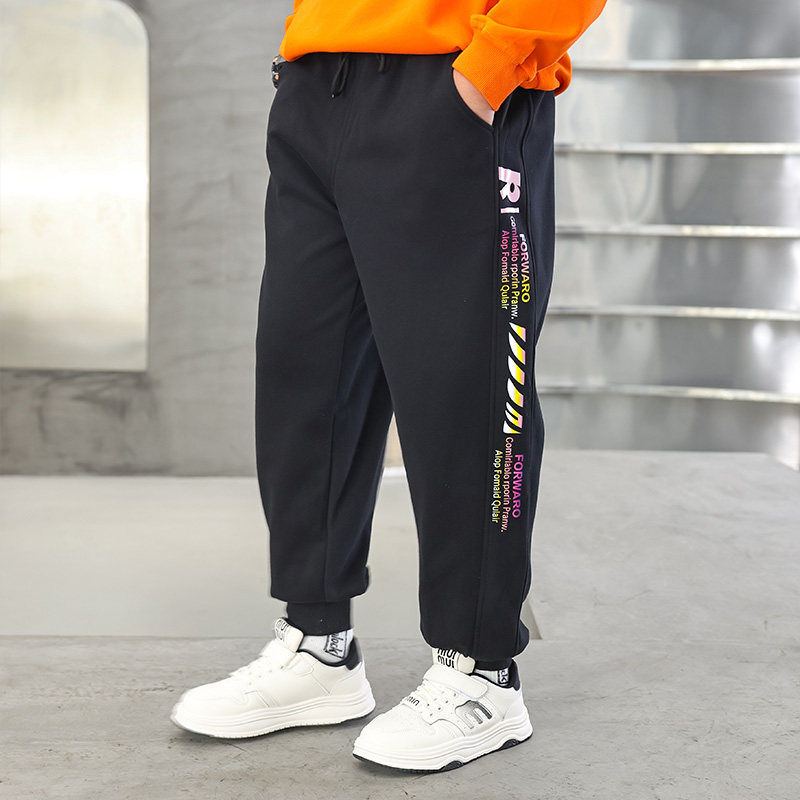 胖童装男童加肥加大卫裤男孩子春秋装大码女大童长裤子儿童运动裤