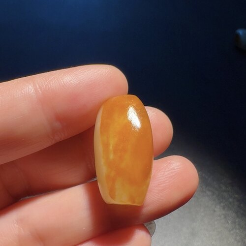 和田玉籽料勒子红皮吊坠锁骨链挂件项链配饰重7.5克尺寸25-14-13