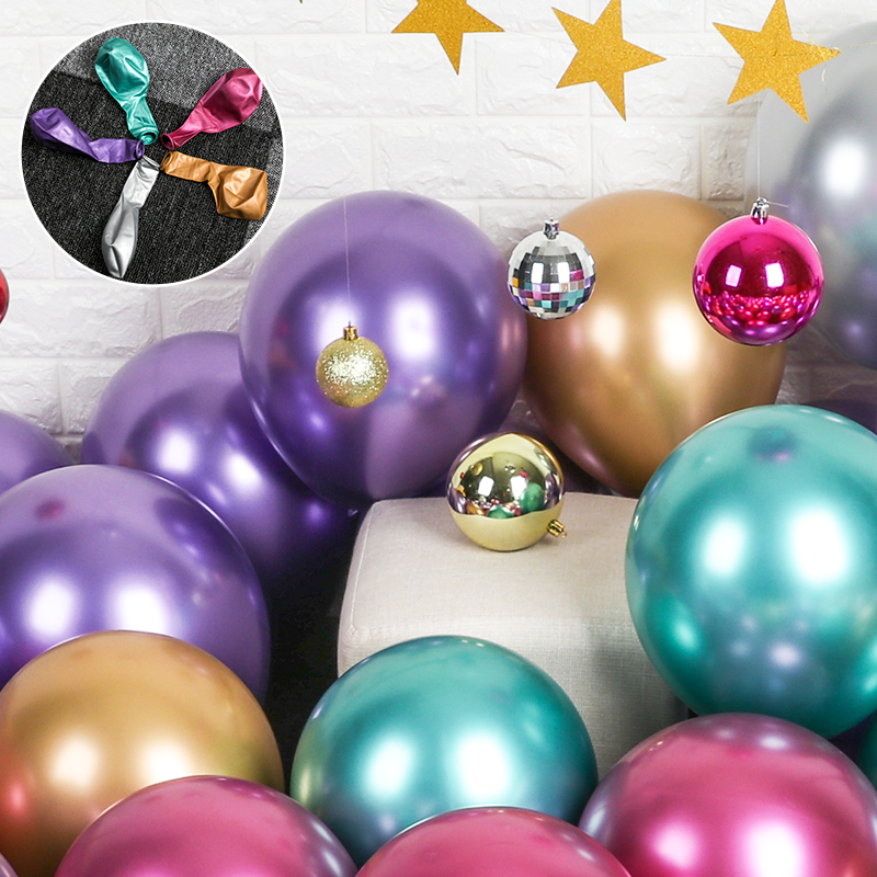 生日派对创意场景金属色气球装饰加厚抖音气球结婚庆浪漫布置用品在类目 节庆用品/礼品, 气球/飘空气球, 气球中 - 来自Buy2taobao.com提供专业的淘宝代购服务