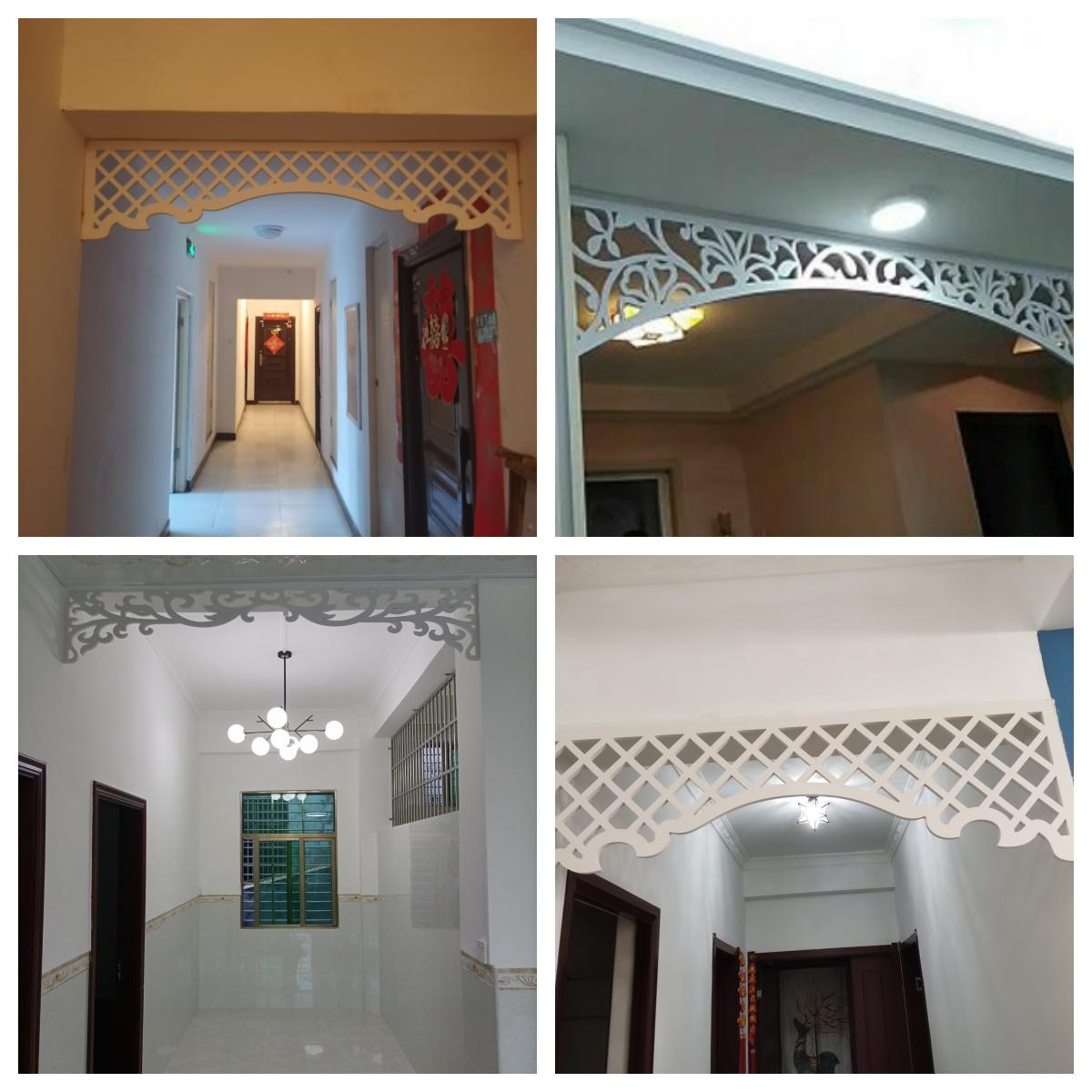 中式门头装饰挂落门楣PVC