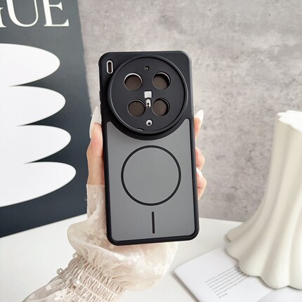 简约小众适用VIVO X300Ultra手机壳新款撞色磁吸X300s防摔壳肤感磨砂x300pro轻奢护镜保护套x300时尚男女潮款
