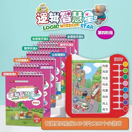 幼儿园全脑开发教具逻辑智慧星儿童逻辑思维训练益智早教启蒙玩具