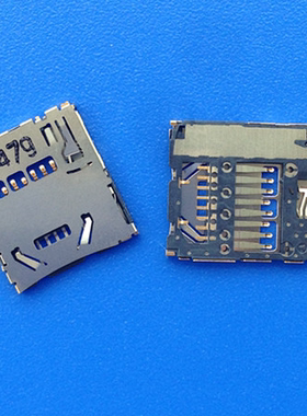 SCHA4B0415 全新原装MicroSD卡座ALPS阿尔卑斯品牌卡座连接器供应