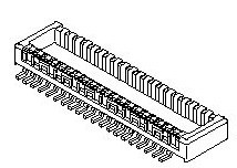 53794-0408 537940408 全新原装40pin0.5MM间距板对板molex连接器