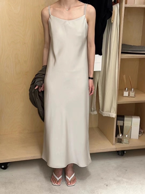 FN爱与南希抹胸吊带连衣裙