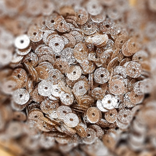 4mm斑点珠片法式刺绣亮片手工diy编织艺绣配件饰品进口PET片材