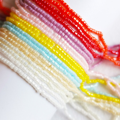 大孔锡兰玉石系DIY古董珠