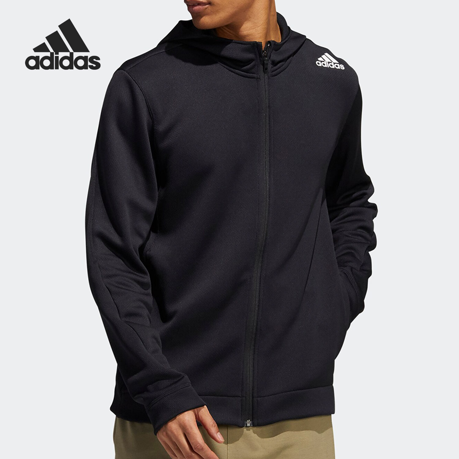 Adidas/阿迪达斯正品新款运动健身男子跑步夹克外套H29171