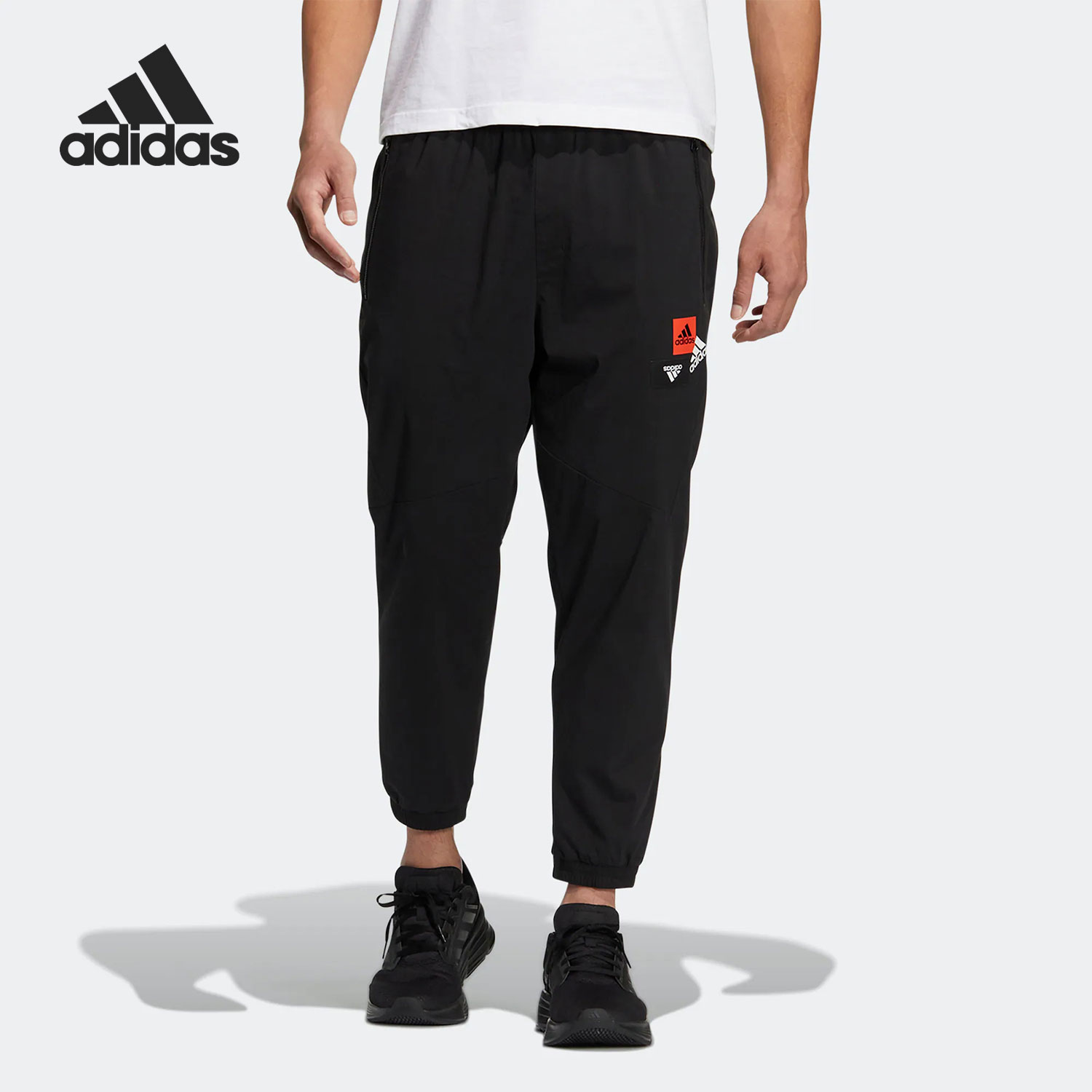 Adidas/阿迪达斯正品新款男子舒适跑步训练运动收口休闲裤 HM2974