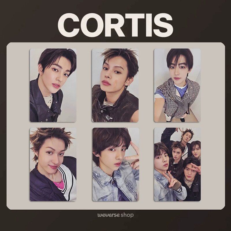 CORTIS组合周边AAA特典卡 Weverse POB小卡 wvs特典自印马丁小卡图片
