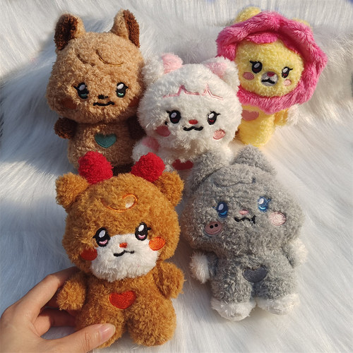 GIDLE 快闪 I SWAY 田小娟 宋雨琦 赵美延创意玩偶自印娃娃小公仔