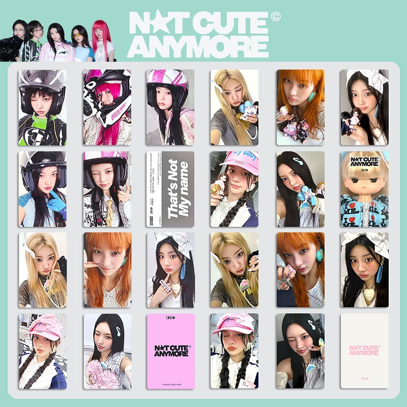 ILLIT礼NOT CUTE ANYMORE 专辑周边小卡特典卡 幸运卡wvs随机卡