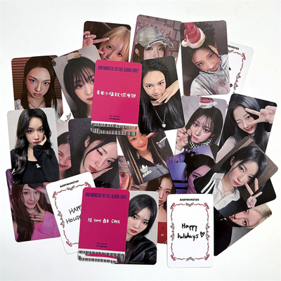 BABYMONSTER专辑收藏卡MAKESTAR中文卡背ASA郑雅娴明星自印小卡
