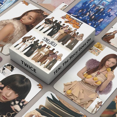 55张TWICE十周年小卡林娜琏周子瑜MOMO LOMO卡自制周边自印小卡