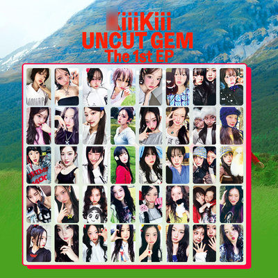 KIIIKIII出道专UNCUT GEM单人HAUM KYA JIYU自印小卡照片卡片ins