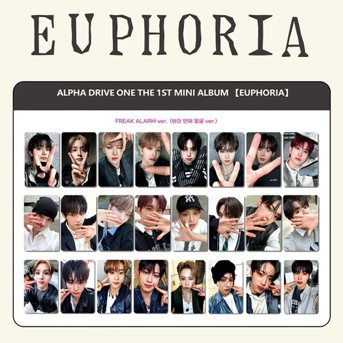 ALD1 EUPHORIA星河特典卡 明信片 ALPHA DRIVE ONE 周边自印小卡
