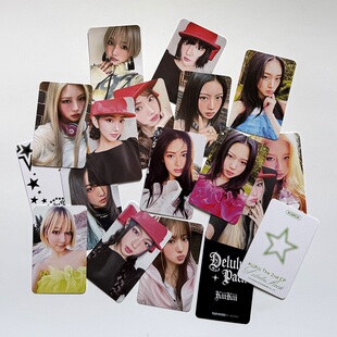 KiiiKiii稞组合Delulu Pack周边自印小卡星船特典卡塔店明信片
