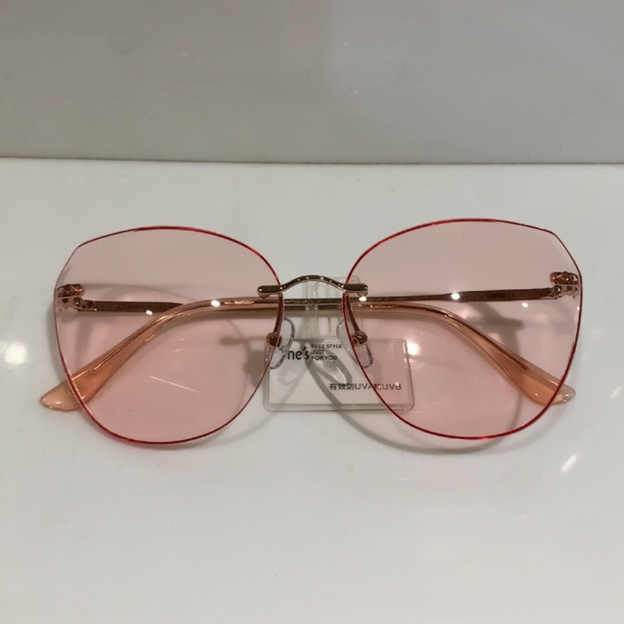 [特价]shes茜子专柜正品太阳镜墨镜SGM9109608无框眼镜