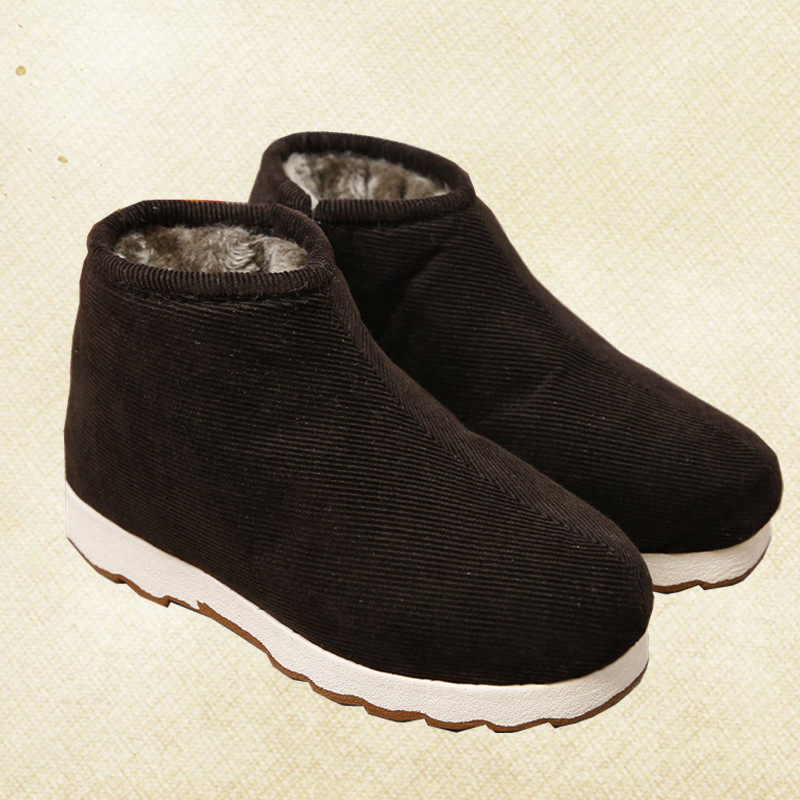 冬季男女防滑保暖月子鞋加绒材料居家中老人年鸡婆拉丝手工棉鞋,居家布艺,居家棉拖/棉鞋,淘宝优惠券,粉丝福利购,淘宝优惠卷