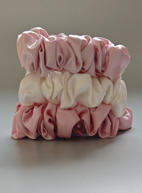 北京拆卖【大号】SLIP真丝发绳大肠发圈丝滑2024新款限量官网正品