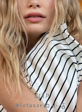 北京现货Slip真丝亲肤护发纯色限量条纹枕套礼物波点新款防衰女友