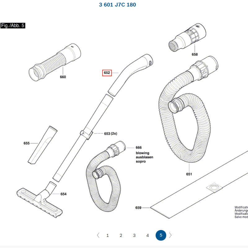博世吸尘器GAS12-25PL吸管
