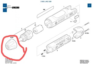 A01 博世原装 600 电动工具配件离合器环1 T91适用于博世go2代 正品