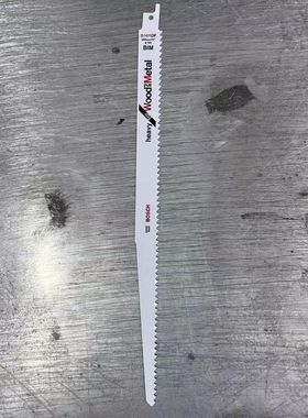 博世马刀锯条S1411DF带金属木材塑料无火花切割托盘300MM往复锯条