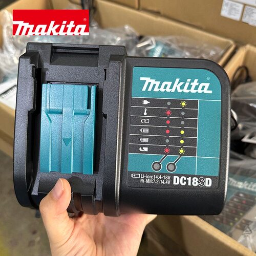 Makita牧田18V锂电池DC18SD充电器电钻电锤BL1850B吸尘器BL1830B