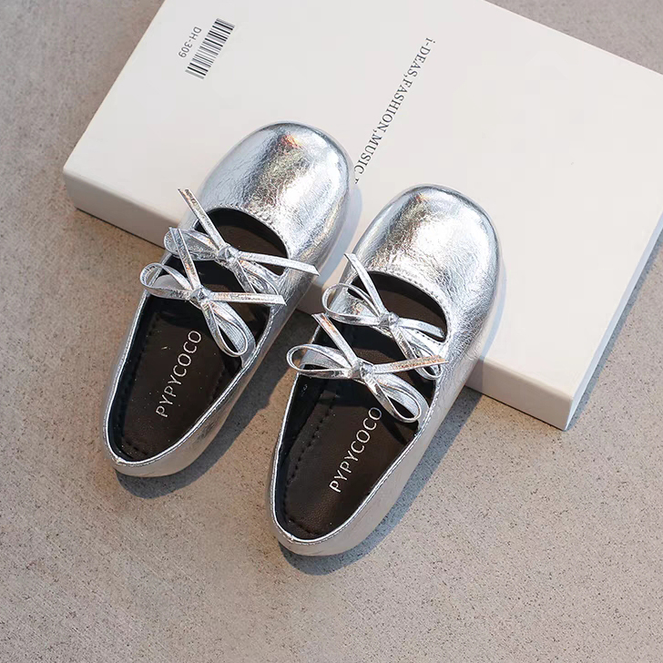 儿童公主鞋子中大童芭蕾舞鞋软底