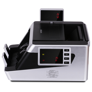 得力3911S点钞机新国标B类银行验钞机2019新版人民币银行专用大屏显示3屏外接显示屏混点分版