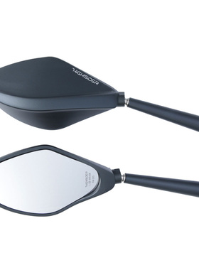 德国HIGHSIDER铝制后视镜反光镜铝制整流罩镜