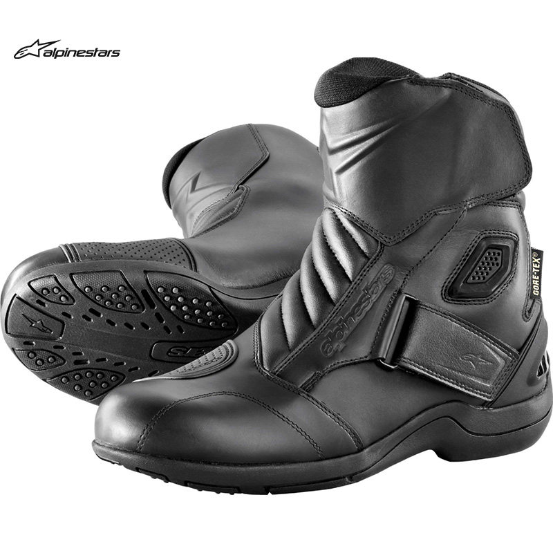 意大利a星alpinestars摩托车骑行靴赛道机车全粒面牛皮赛车短靴