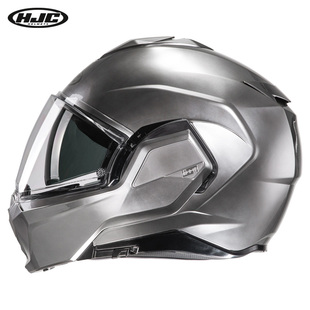 韩国HJC I100揭面盔户外骑行头盔男女双镜片头盔防雾