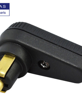 德国BAAS角连接器车载电源插头扁平DIN角插头