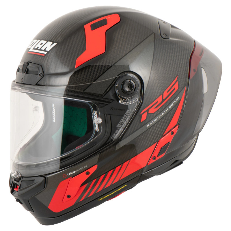 意大利Nolan诺兰X-804 RS碳纤维头盔赛道盔防雾全盔