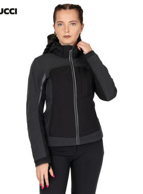 德国Vanucci VUJ-6女式机车夹克运动外套防水透气骑行服