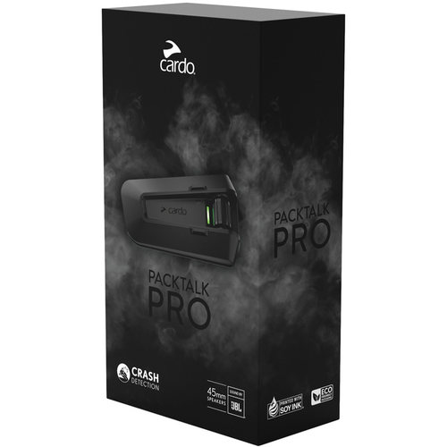美国Cardo卡多Packtalk Pro头盔蓝牙通话耳机对讲机多人5.2防水