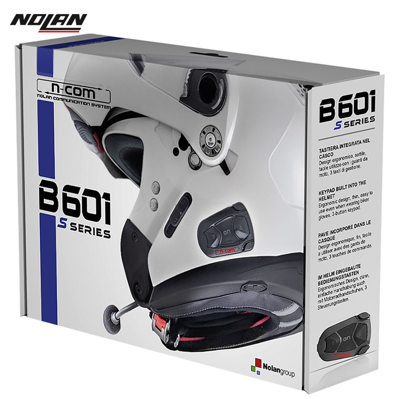 意大利NOLAN诺兰 N-COM B601系列头盔蓝牙3.0对讲机