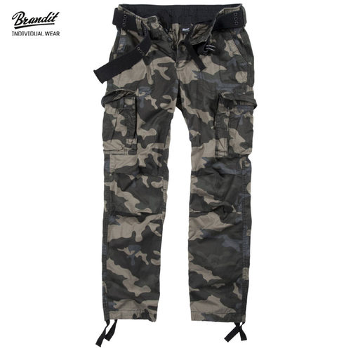 德国Brandit Gasoline工装裤骑行裤复古休闲运动迷彩全棉长裤
