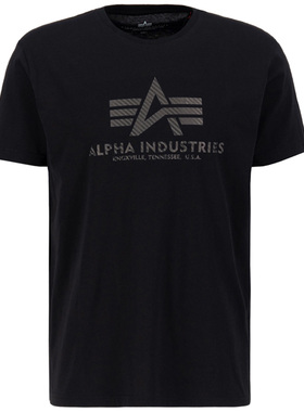 美国Alpha Industries男子休闲基础款T恤骑行赛车短袖