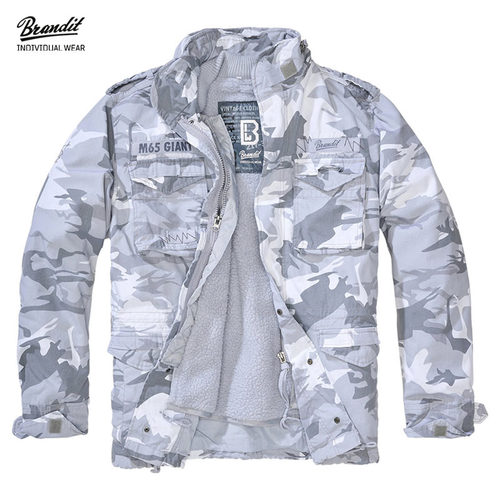 德国Brandit秋冬保暖抓绒夹克日常通勤骑行服野战外套