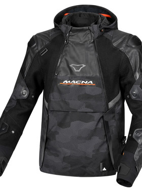 荷兰Macna Bradical男子套头纺织骑行服外套户外摩旅通勤夹克