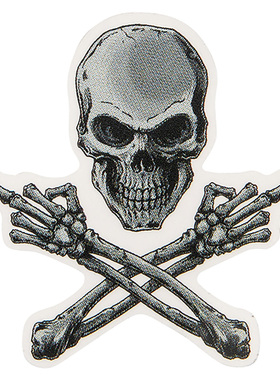 Lethal Threat贴纸摩托车汽车装饰贴纸个性骷髅贴纸