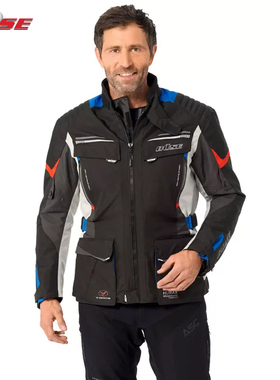 德国Buse Lago Pro户外出游纺织夹克骑行服透气防风防水保暖男外