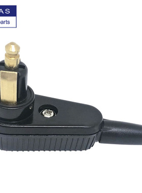 德国BAAS 角插头DIN斜角插头防溅外壳 宝马/杜卡迪/凯旋