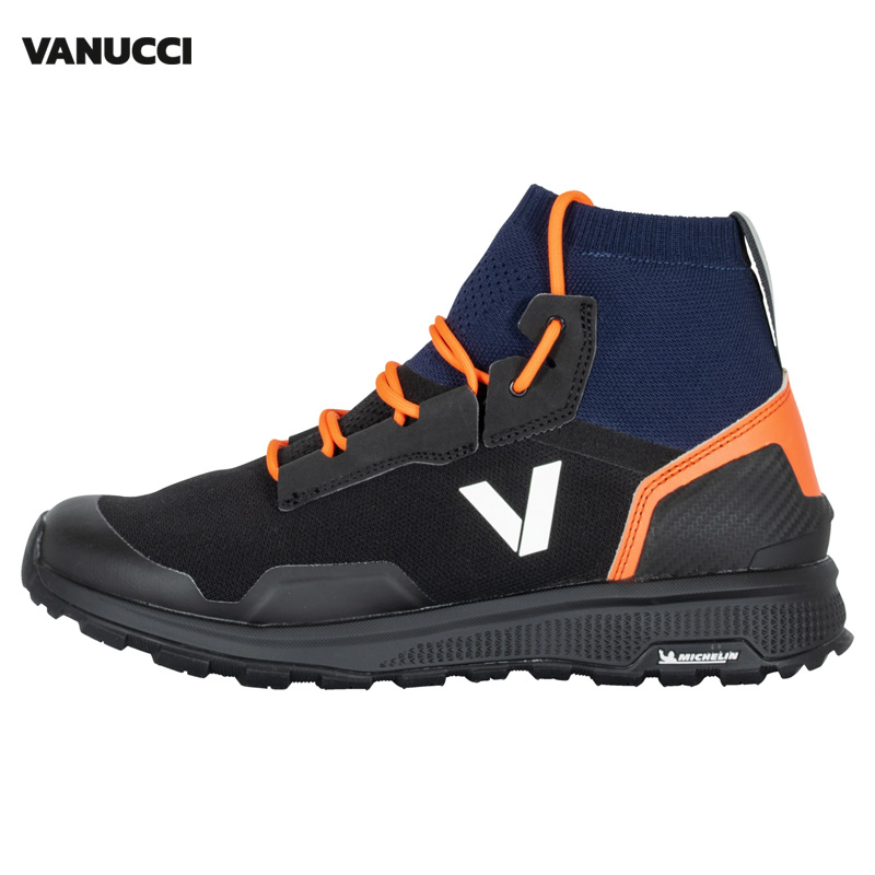 德国VANUCCI VUB-1户外休闲运动鞋男城市骑行纺织衬里舒适贴合